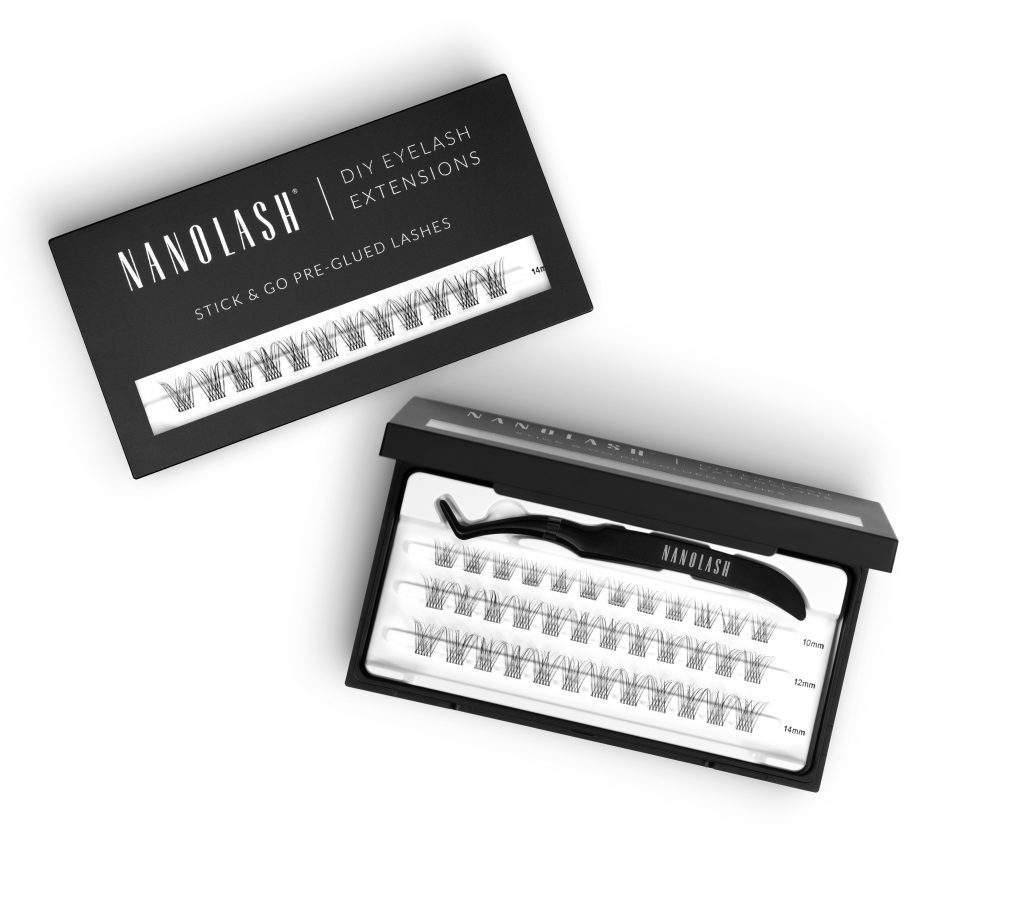predlepené trsy rias nanolash